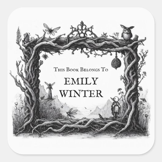 Sticker plaque d'Imaginaire (Devant)