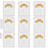 Sticker Plaque papillon (Devant)