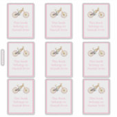 Sticker Plaque Vélo Pink Mariah Mountain (Devant)