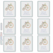 Sticker Plate-forme bleu Circus Bike (Devant)