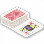 Sticker Plateau de jeu de cartes (Devant)