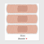 Sticker Plâtre Stick À Tranche Ouch (Feuille)