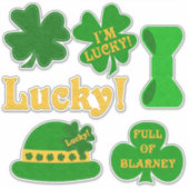 Sticker Plein de Blarney ! | Saint Patrick's Day (Devant)