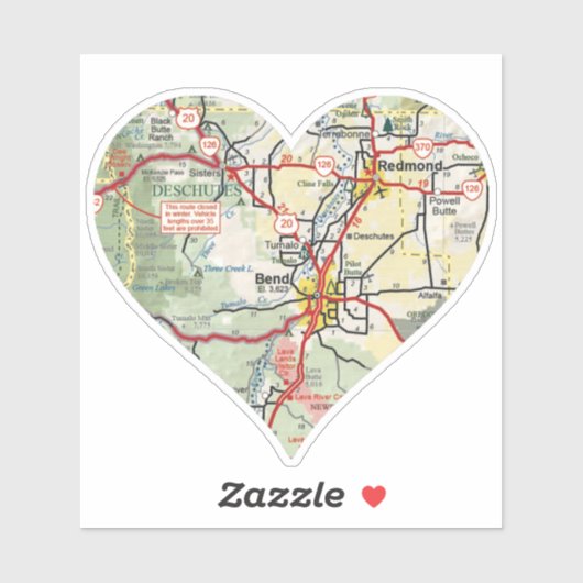 Sticker Plier et Redmond OU carte (Feuille)