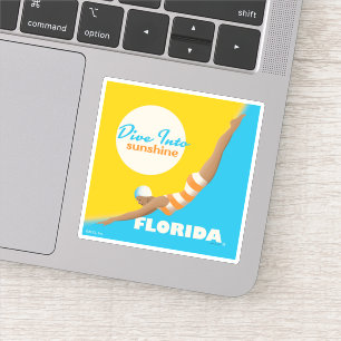 Sticker Plongez Dans Le Soleil   Floride