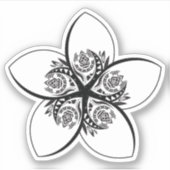 Sticker plumérie (Devant)