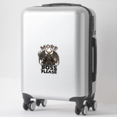 Sticker Plus de Boss S'il Vous Plaît Halloween Démon Squel (Sur valise)