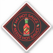 Sticker Plus de sauce chaude (Recto)