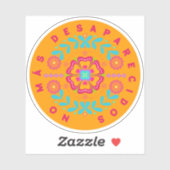 Sticker Plus jamais de disparus (fleur) (Feuille)