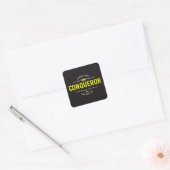 Sticker "Plus qu'un conquérant" (Enveloppe)