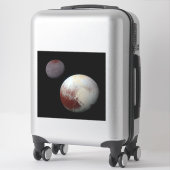 Sticker Pluton & Charon 9ème ou Système Solaire de la Plan (Sur valise)