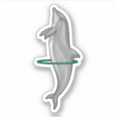 Sticker Pneus Dolphin Fitness Sports (Devant)