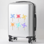 Sticker Pneus Motif de nid d'abeille 14 x 14 (Sur valise)
