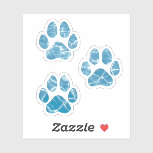 Sticker Poches de lavage du fabricant de chiens Imprimante (Feuille)