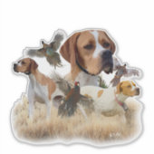 Sticker Pointer Anglais  (Devant)