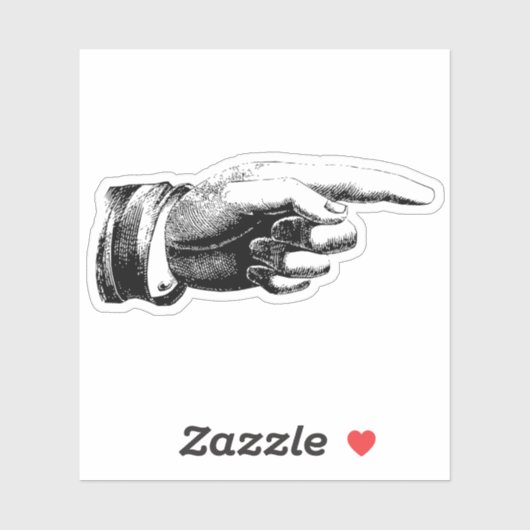 Sticker Pointeur (Feuille)