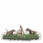 Sticker pointeur allemand (Devant)