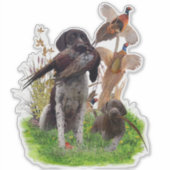 Sticker pointeur allemand (Devant)