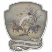 Sticker pointeur allemand (Devant)