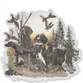 Sticker pointeur allemand (Devant)