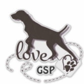 Sticker pointeur allemand (Devant)