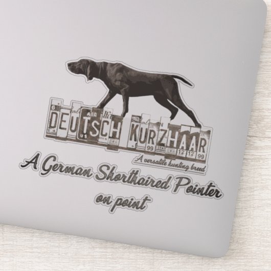 Sticker Pointeurs germains (GSP) (Détail)