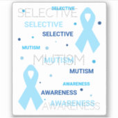 Sticker Points de mutisme sélectif (Devant)