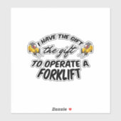 Sticker Poison de Forklift (Feuille)