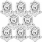 Sticker Poison Halloween 1,5 po x 2 po (Devant)