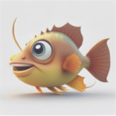 Sticker Poisson (Devant)
