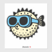 Sticker Poisson (Feuille)