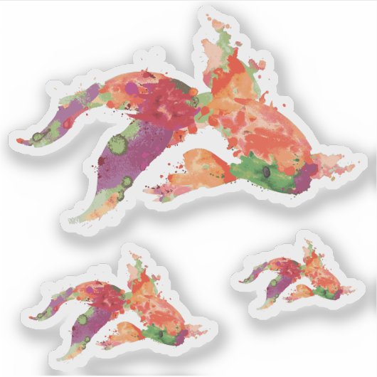 Sticker poisson d'eau (Devant)