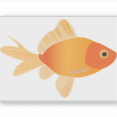 Sticker Poisson d'or (Devant)