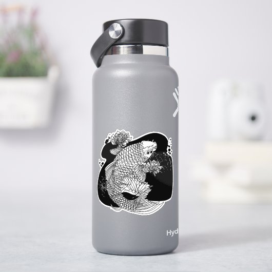 Sticker Poisson japonais (HydroFlask)