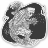 Sticker Poisson japonais (Devant)