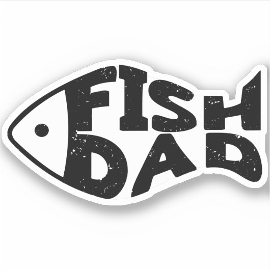 Sticker Poisson papa (Devant)