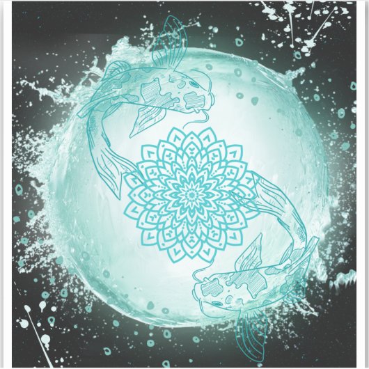 Sticker Poissons (Devant)