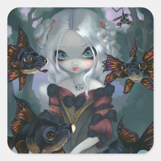 Sticker "Poissons Les Yeux Globuleux" (Devant)