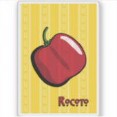 Sticker Poivre Rocoto Chili (Devant)
