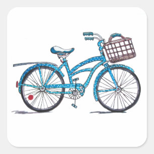 Sticker Poka Dot Beach Cruiser