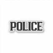 Sticker Police (Devant)