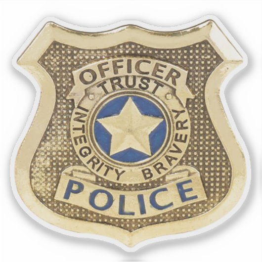 Sticker Police (Devant)