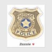 Sticker Police (Feuille)