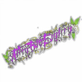 Sticker Police Filigree Fifty Two Eighty (Devant)