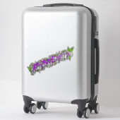 Sticker Police Filigree Fifty Two Eighty (Sur valise)