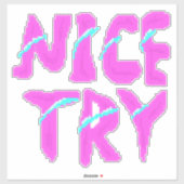 Sticker Police Pixel Rétro - Jeu 8 bits (Feuille)