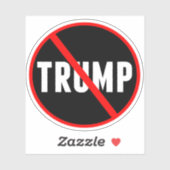 Sticker Politique anti-Trump (Feuille)