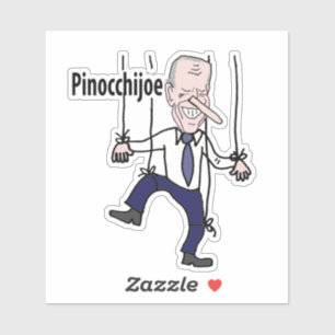 Sticker Politique drôle Anti Joe Biden Pun