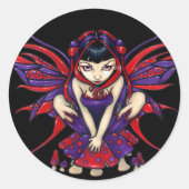Sticker "Polkadot Mushroom Fairy" (Devant)
