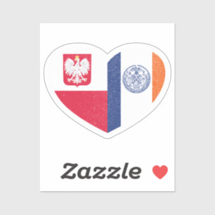Sticker Pologne Pologne New York New York New York City He